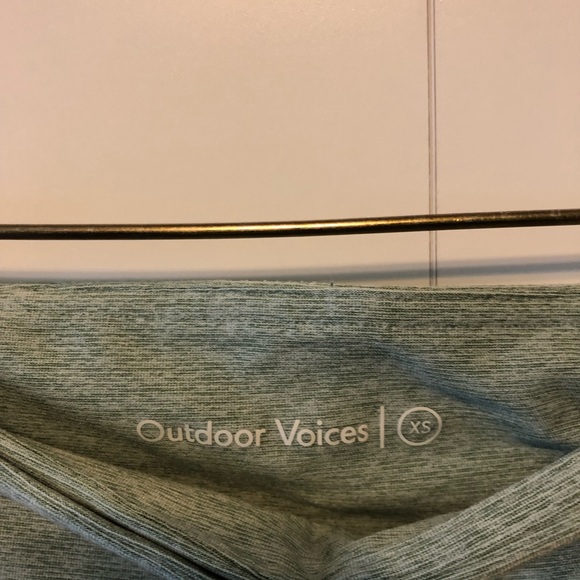 Outdoor Voices crop legging in mint sz XS - Picture 2 of 5